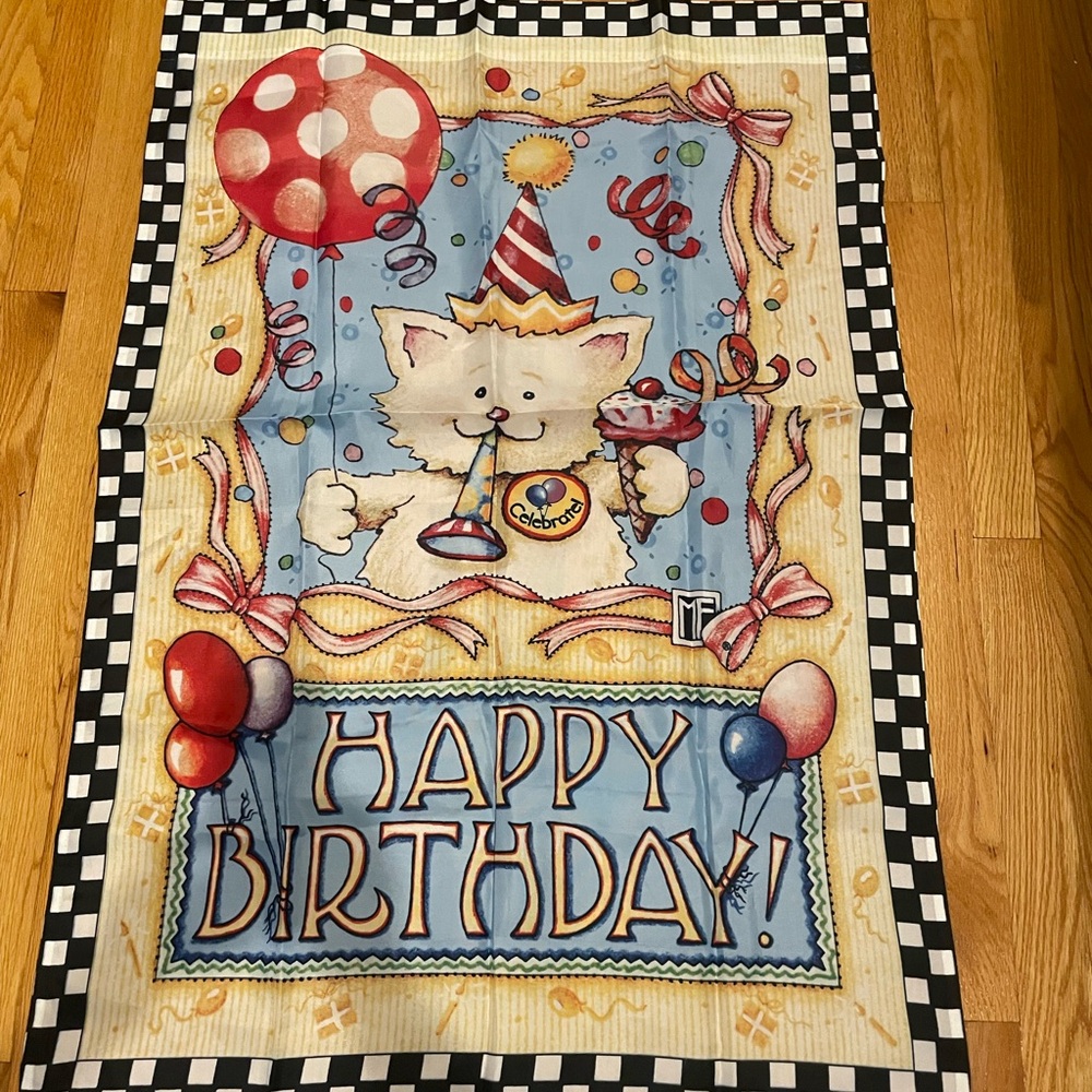 Happy Birthday Flag